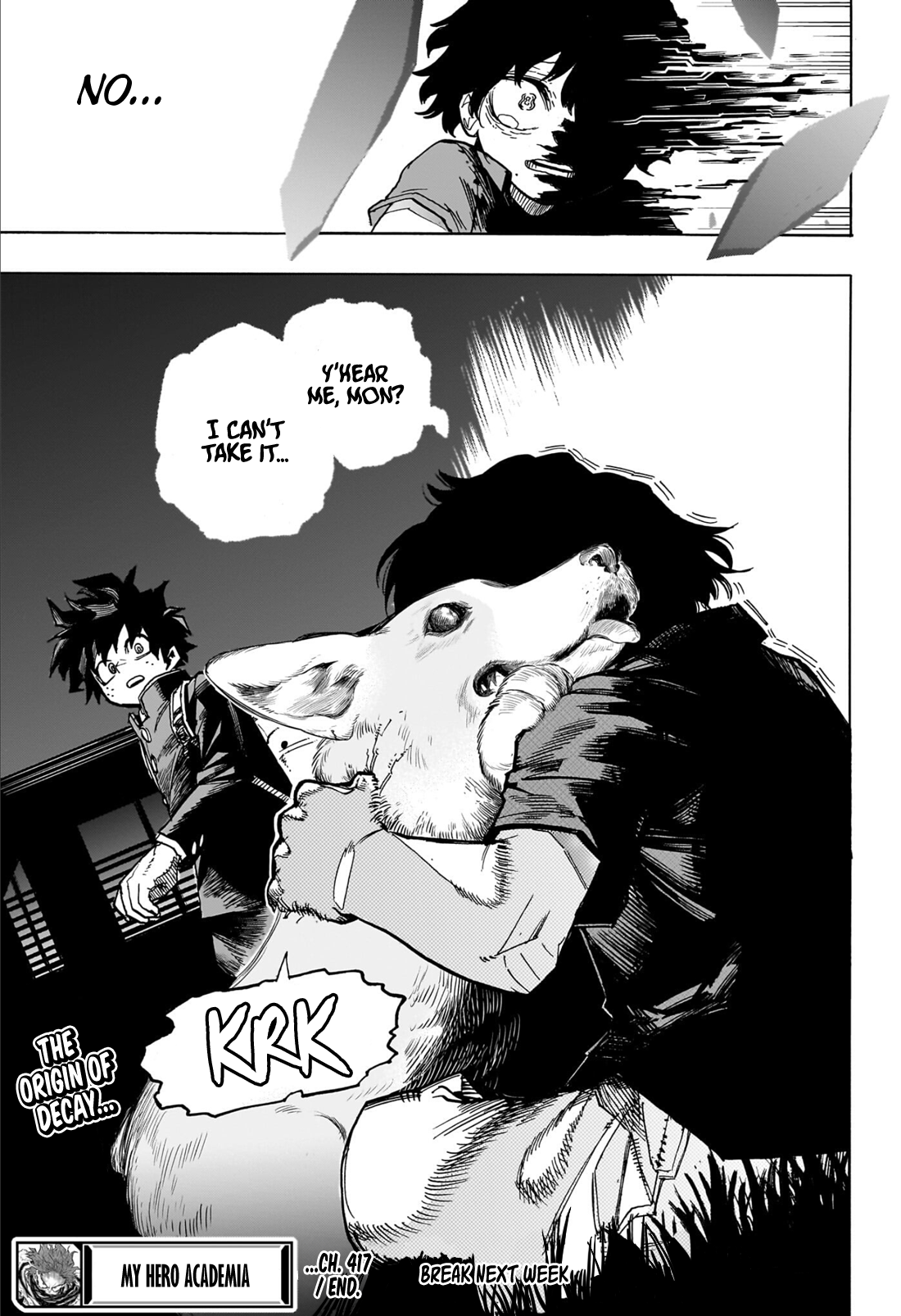 Boku no Hero Academia Chapter 417 16